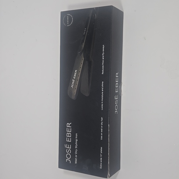 Jose Eber WET OR DRY FLAT IRON 1.5" (extra wide) - Picture 1 of 3